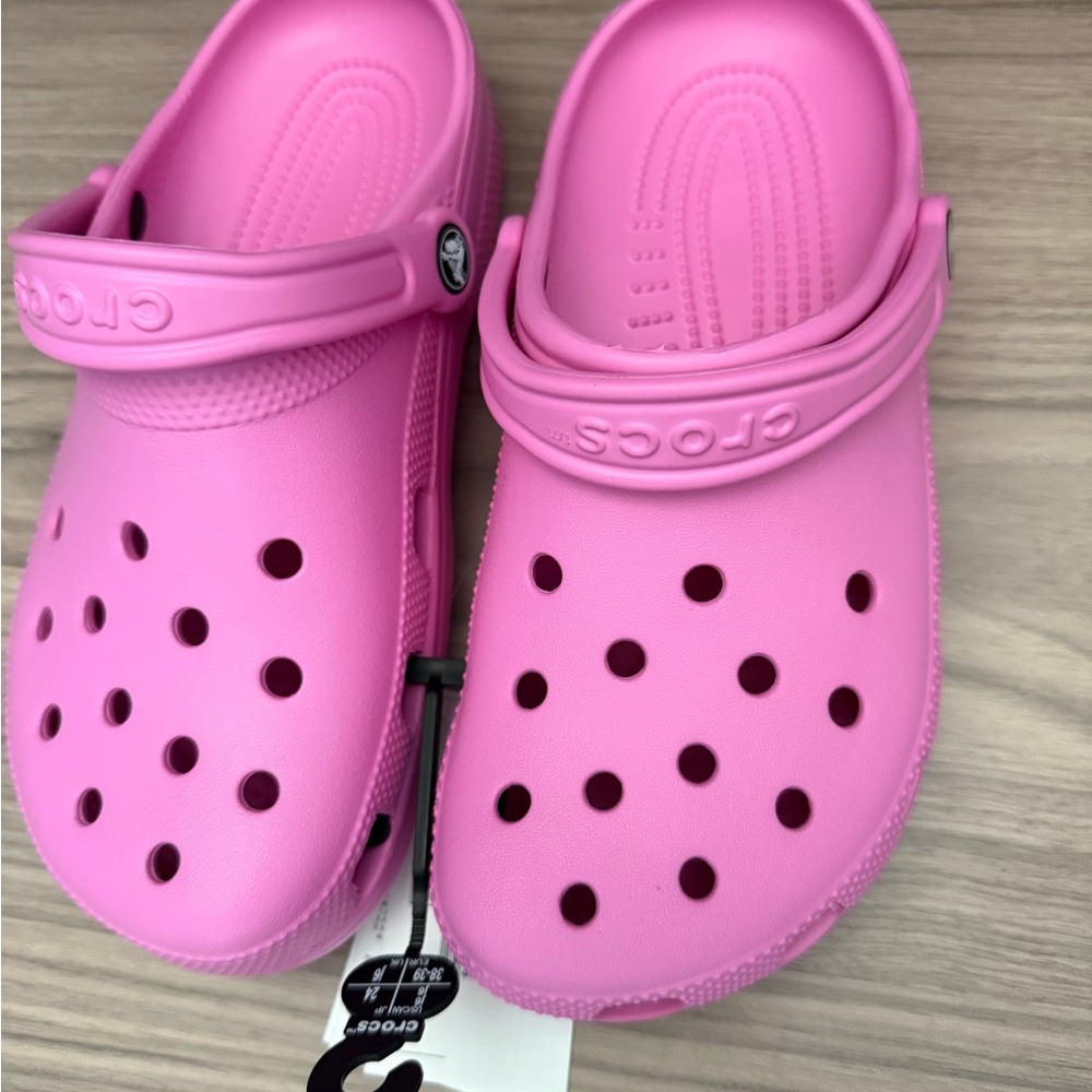 CROCS Girl Junior Sandals - Bright taffy Pink rose